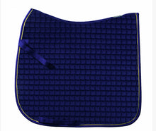 Load image into Gallery viewer, Eskadron Cotton Saddle Cloth with Gold or Silver Cord